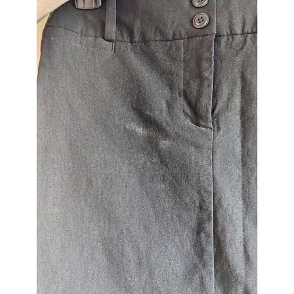 Have Women's Classic Black Three Button Pencil Skirt Size M - Picture 6 of 6